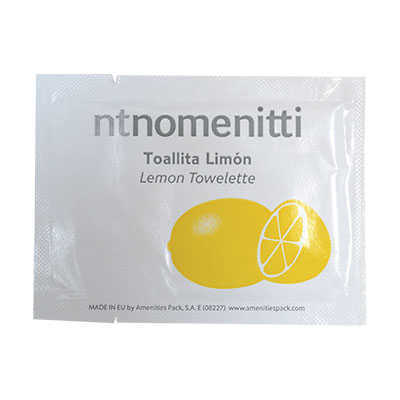 SACHET LINGETTE CITRON NOMENITTI