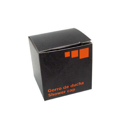 BONNET DE DOUCHE STD PE ORANGE BLACK