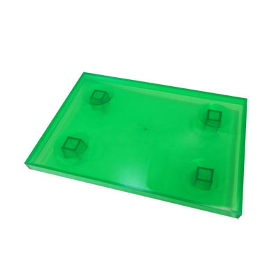 PLATEAU 1399 135X195 VERT TRANSLUCIDE