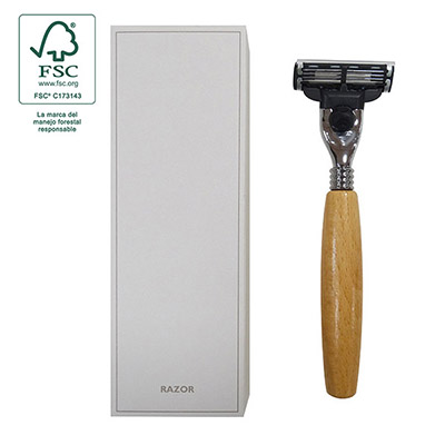 KIT DE RASAGE EN BOIS 3H BOÎTE FSC AP1972