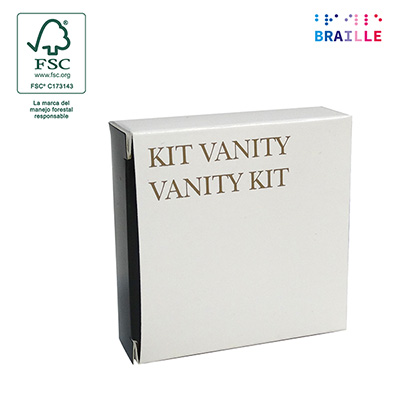 KIT VANITY 3 DISQUES+3 BÂTONNETS FSC BR TWO COLORS