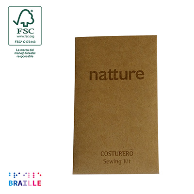 SEWING KIT STD 6 HILOS CAJA FSC BR NATTURE