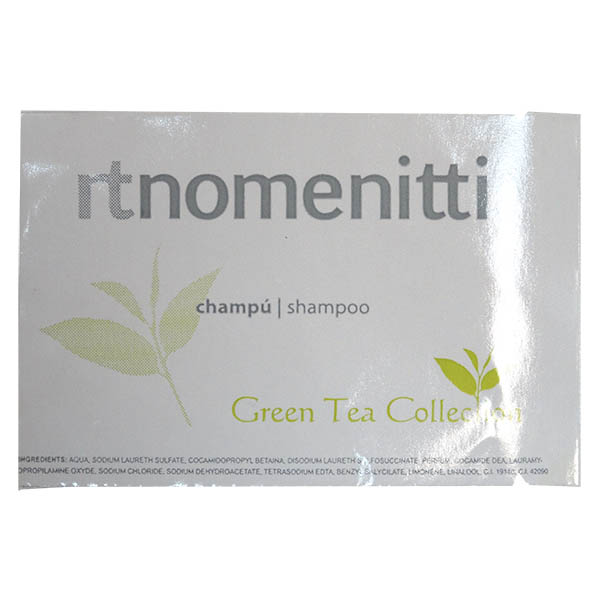 SACHET 10g SHAMPOOING THÉ VERT NOMENITTI